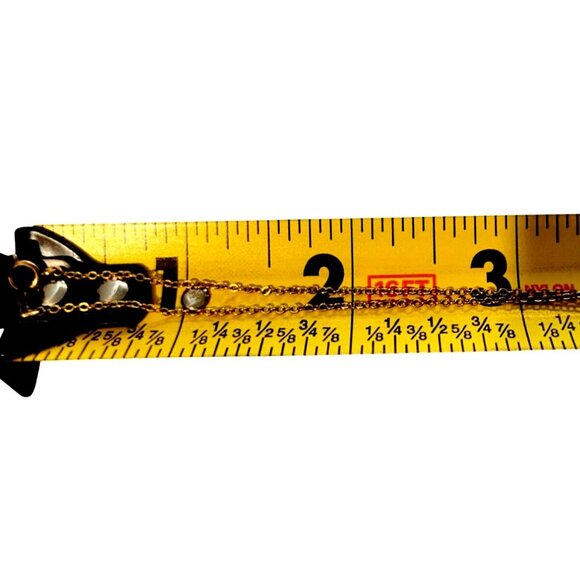 Natural Marquise Garnet Heart Pendant 14k Yellow Gold 20" 12k Gold Filled Chain - Picture 10 of 11